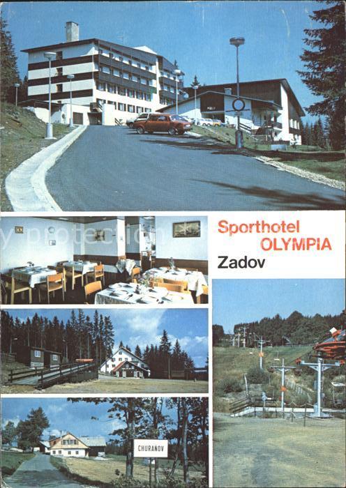 Churanov Sporthotel Olympia Zadov Jidelna Bezecky areal Osada Churac
nov Lanovk