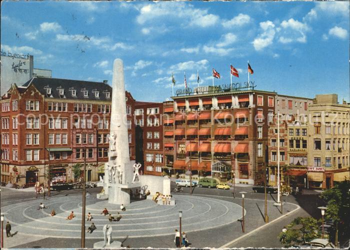 Amsterdam Niederlande National Monument Dam