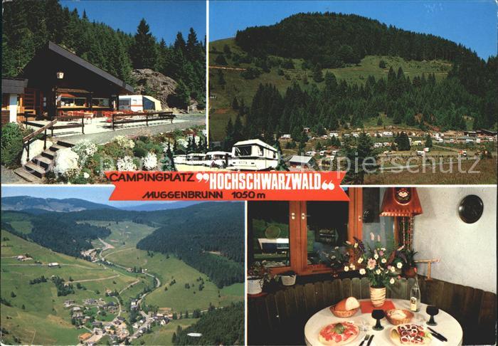 Muggenbrunn Campingplatz Hochschwarzwald Panorama