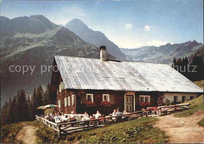 Mittelberg Kleinwalsertal Stutzalpe Gasthof Terrasse