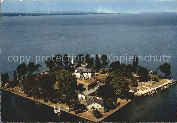 Insel Wilhelmstein Steinhuder Meer Fliegeraufnahme