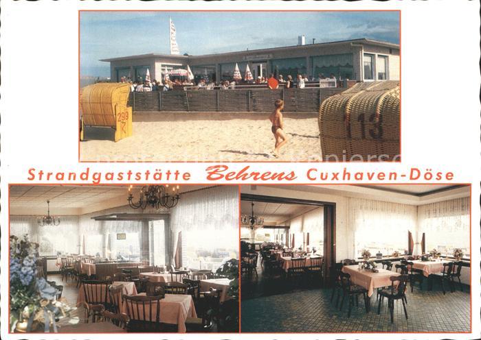 Doese Strandgaststaette Behrens Gastraeume