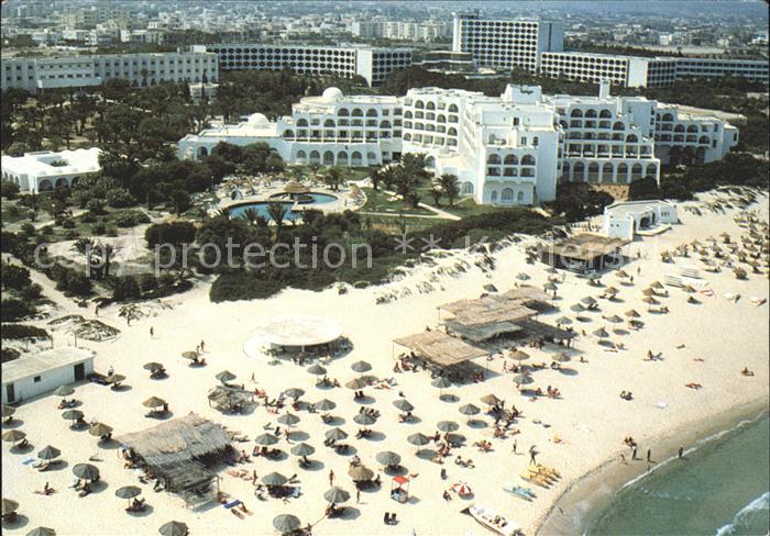 SOUssE  Tunesie Hotel Marhaba Beach Strand Fliegeraufnahme