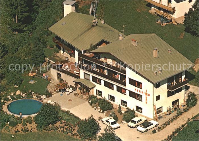 Vigo di Fassa Pension Sonne Fliegeraufnahme