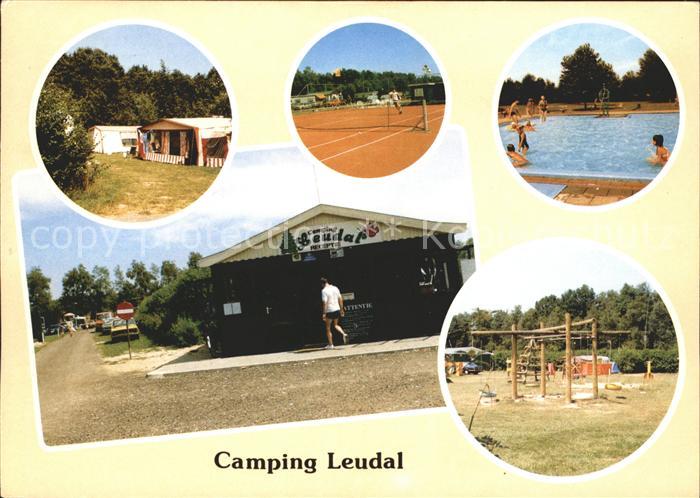 Haelen ROERMOND Limburg NL Camping Leudal Tennisplatz Swimmingpool Spielplatz