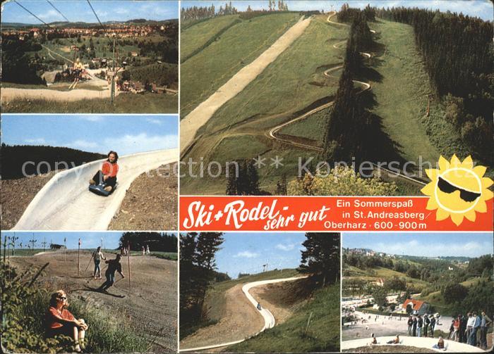 St Andreasberg Harz Skilift Sommerrodelbahn Grasski