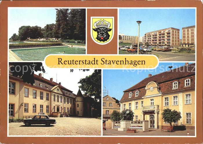 Stavenhagen Waldbad Neubauten Schloss Fritz Reuer Literaturmuseum