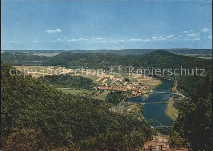 Hemfurth-Edersee Blick vom Peterskopf