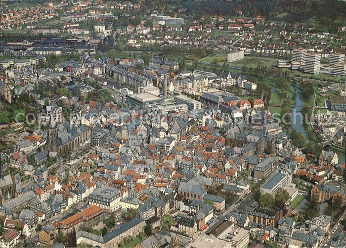 Marburg Lahn Fliegeraufnahme