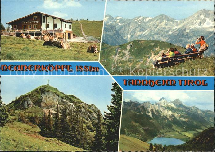 Tannheim Tirol Neunerkoepfl Gundhuette