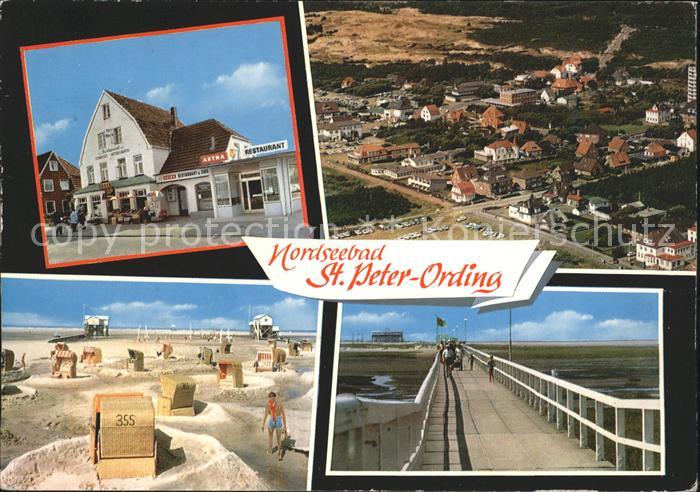 St Peter-Ording Feinkost Hesselbarth Strand Laufsteg zum Strand