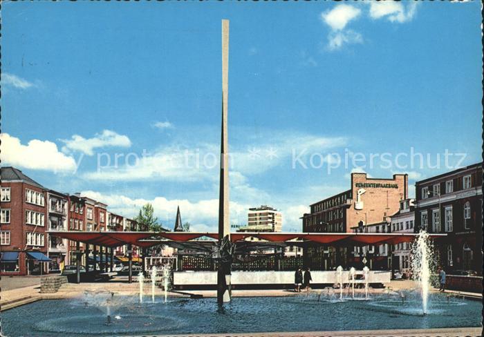 Arnhem Gele Rijdersplein Wasserspiele