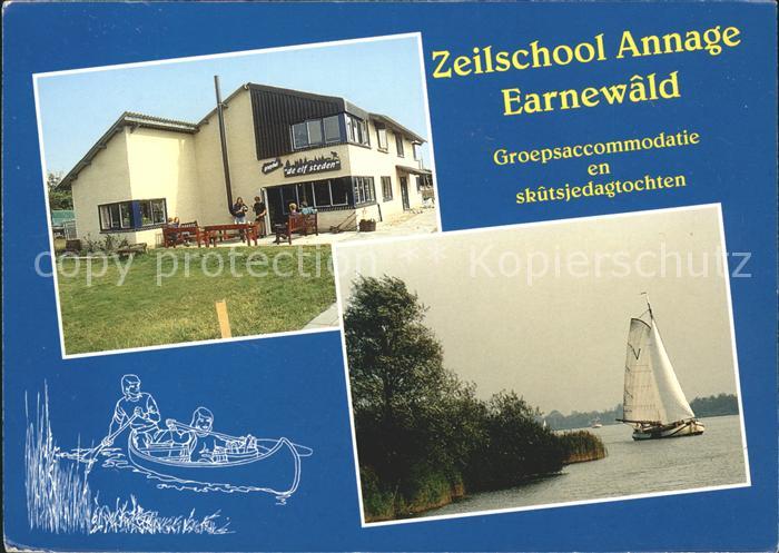 Earnewald Friesland Zeilschool Annage Segelboot