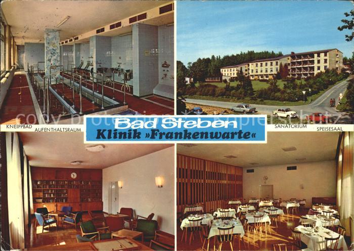 Bad Steben Klinik Frankenwarte Sanatorium Kneippbad