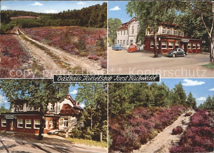 Stelle Lueneburg Gasthaus Kieselshoetz Forst Buchwedel Heidelandschaft