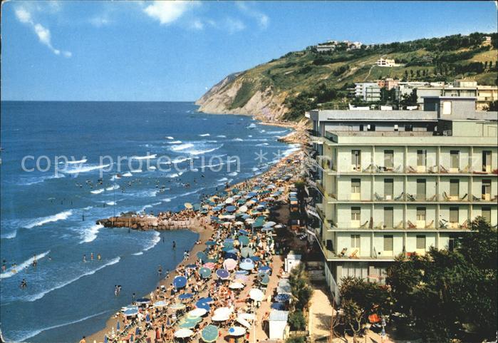 Gabicce Mare Grand Hotels am Meer Strand