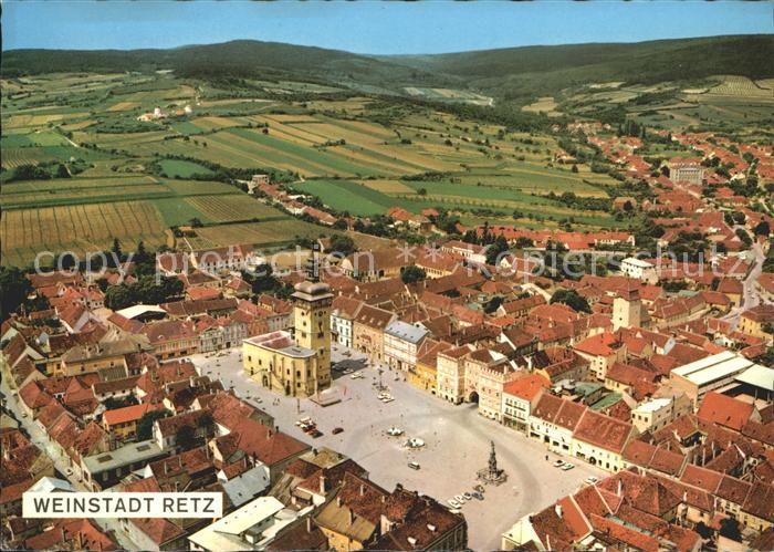 Retz Weinstadt Fliegeraufnahme
