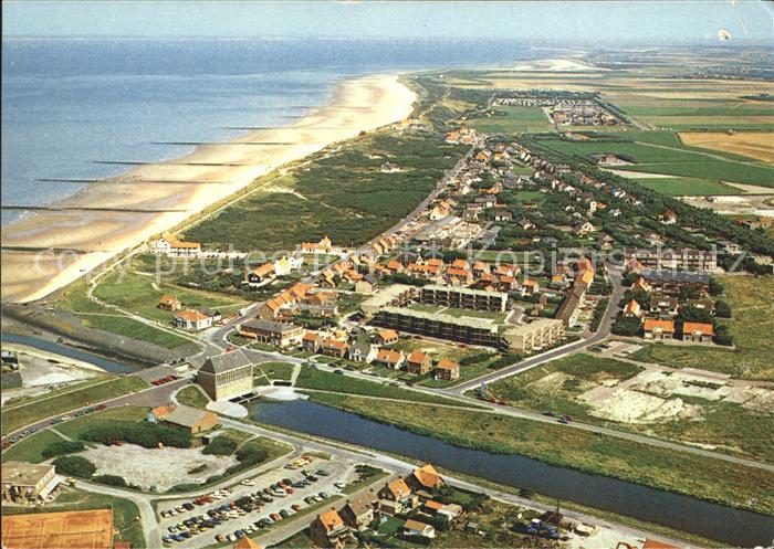 Cadzand Zeeland Luchtfoto
