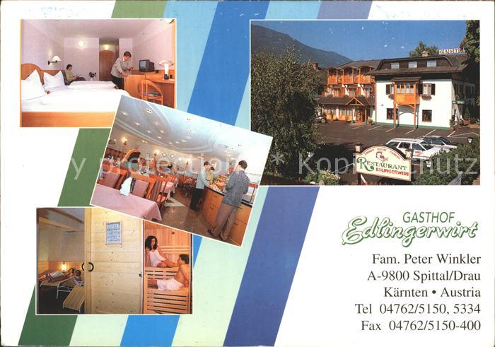 Spittal Drau Gasthof Edlingerwirt