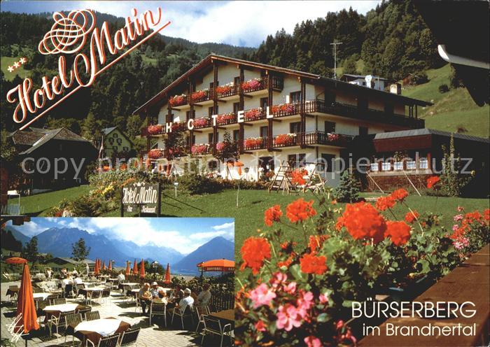 Buerserberg Vorarlberg Hotel Matin
