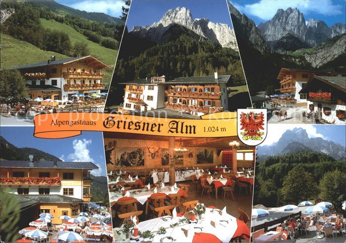 Wilder Kaiser Gasthaus Griesner Alm