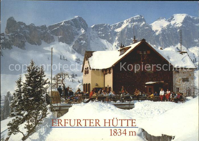 Erfurterhuette mit Rofangebirge