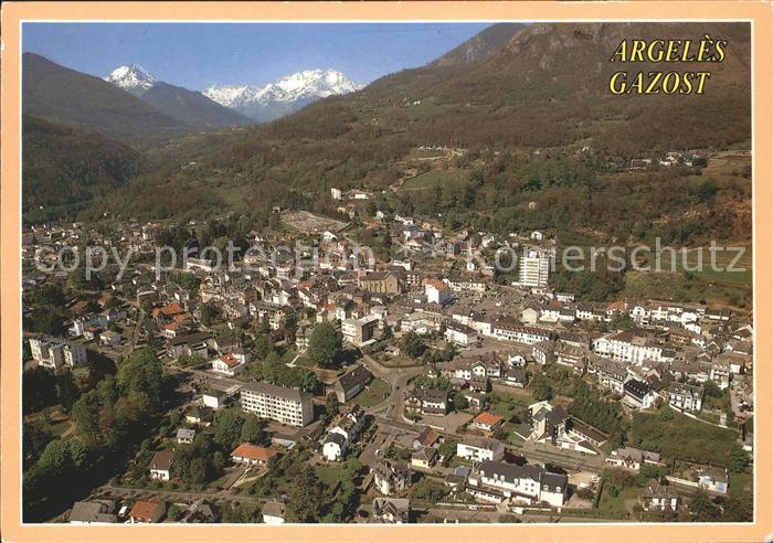 Argeles-Gazost Fliegeraufnahme