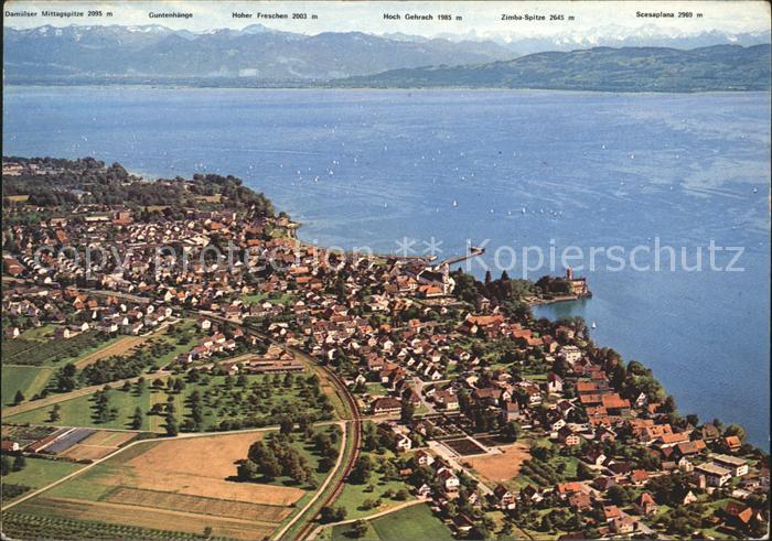 Langenargen Bodensee Fliegeraufnahme