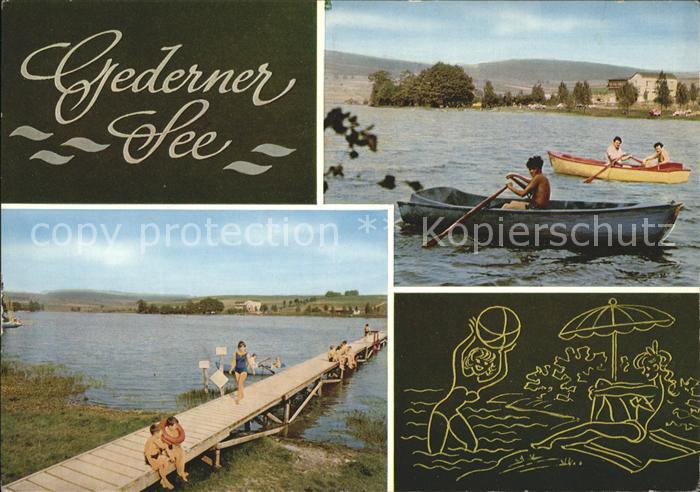 Hirzenhain Wetteraukreis Grederner See