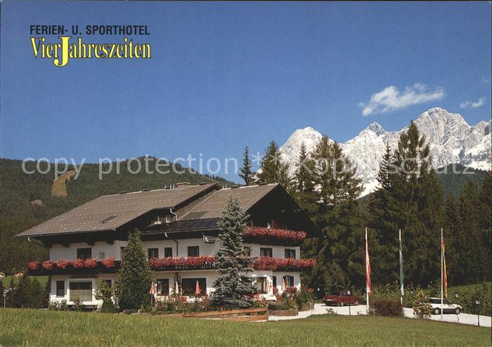 Ramsau Dachstein Steiermark Sporthotel Vierjahreszeiten