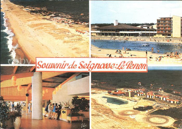 Seignosse Fliegeraufnahme Strand Le Penon