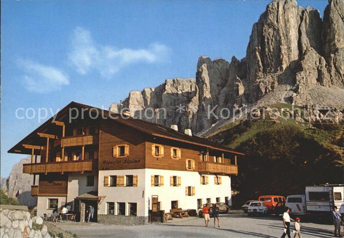 Passo Gardena Rifugio Alpino