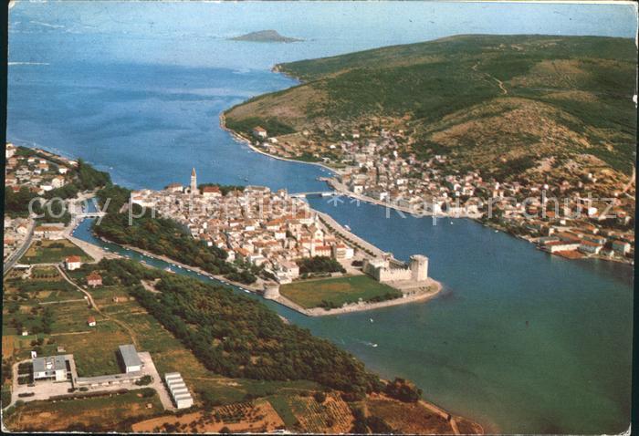 Trogir Trau Fliegeraufnahme