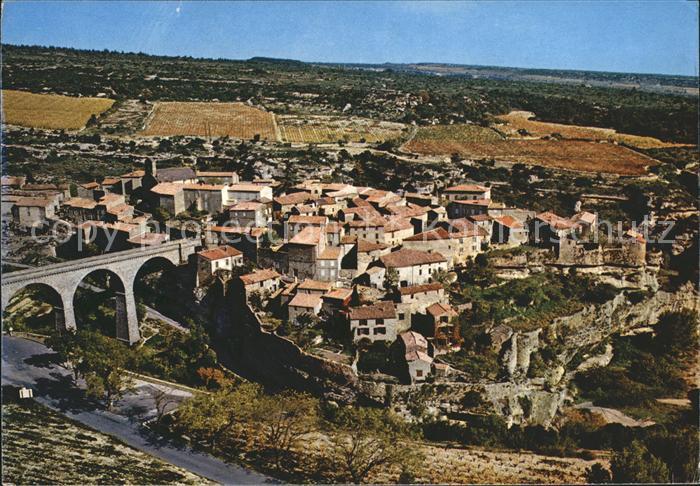 Pouzols Fliegeraufnahme Menerva Cite Cathare