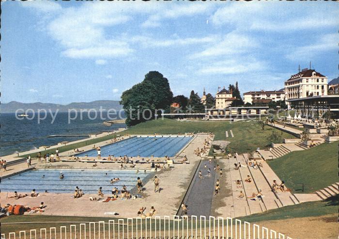 Evian-les-Bains Haute Savoie Centre Nautique Schwimmbad