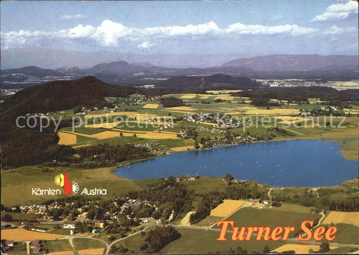 St Primus Turnersee Fliegeraufnahme Camping mit See