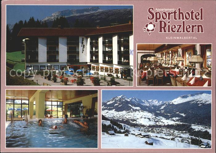 Riezlern Kleinwalsertal Vorarlberg Sporthotel Riezlern