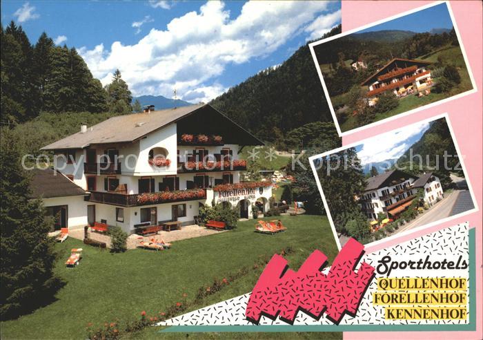 St Martin Passeiertal Sporthotels Quellen Forellen Kennenhof