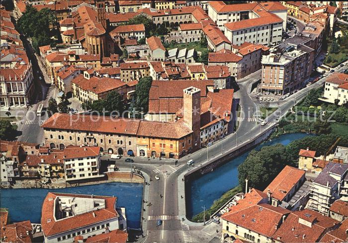 Vicenza Fliegeraufnahme Engelsbruecke