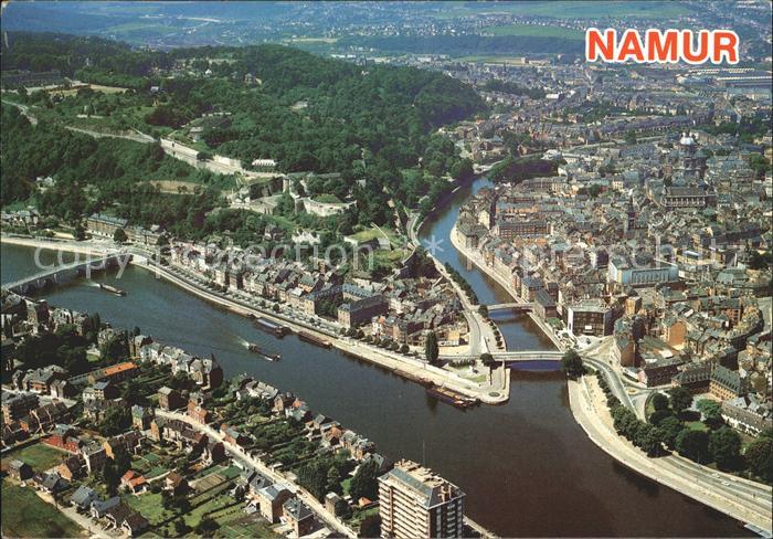 Namur Wallonie Fliegeraufnahme