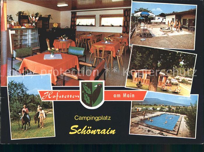 Gemuenden Main Camping Schoenrain Hofstetten