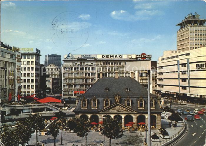 Frankfurt Main Hauptwache und Cafe Kranzler