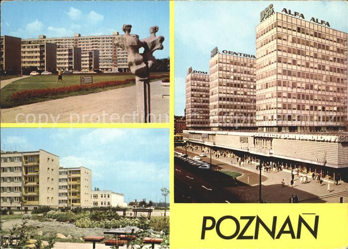 Poznan Posen Alfa Alfa Hochhaeuser