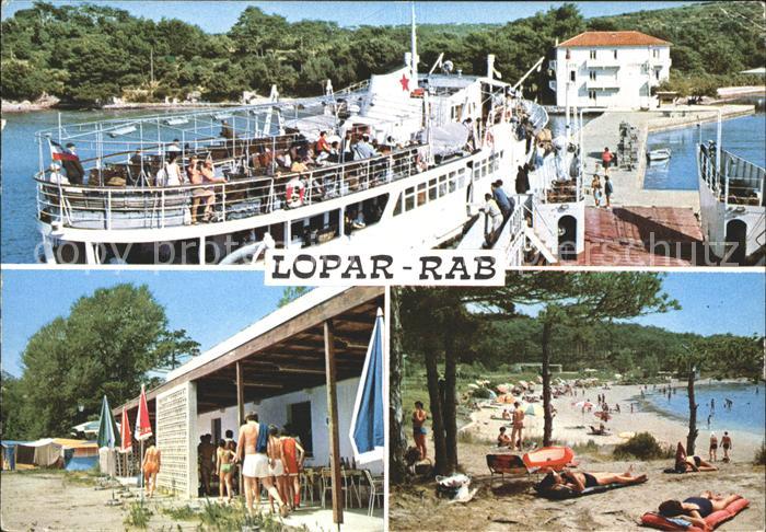 Rab Kroatien Lopar