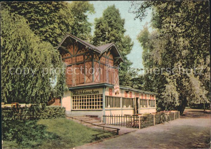 Weissensee Berlin Milchhaeuschen Weissen See