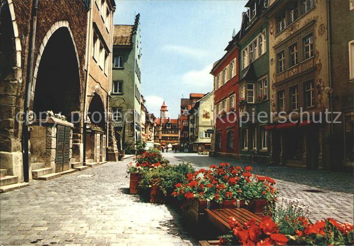 Lindau Bodensee Fussgaengerzone