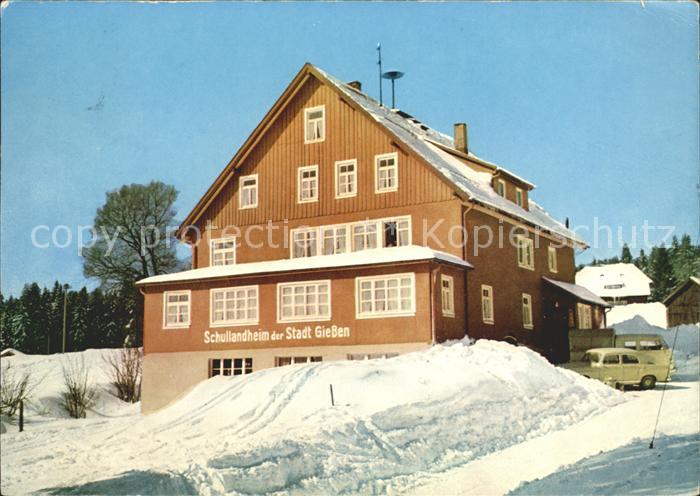 Kniebis Freudenstadt Wolfgang Rothfritz Schullandheim Stadt Giesen