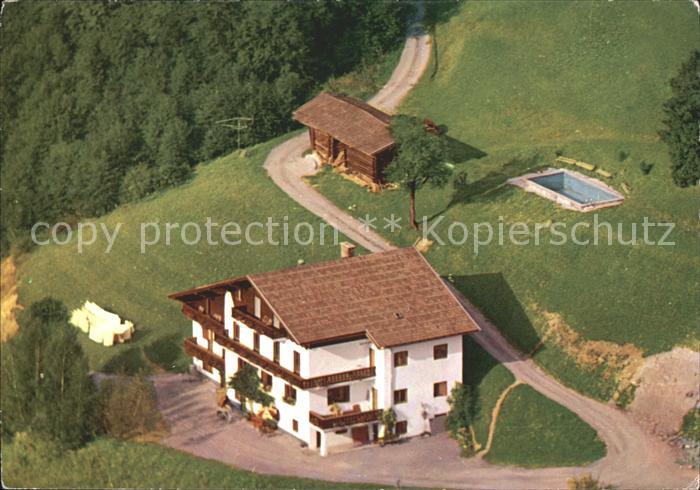 Maria Alm Steinernen Meer Jugenderholungsheim Sonnenhof Alm Fliegeraufnahme