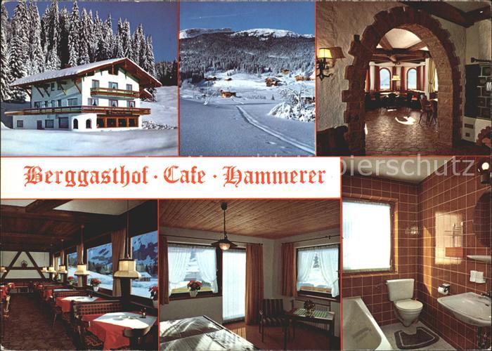 Hirschegg Kleinwalsertal Vorarlberg Berggasthof Hammerer