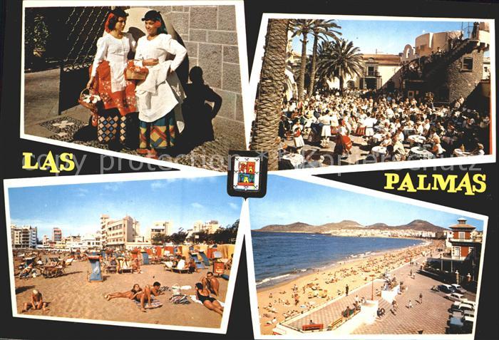Las Palmas Gran Canaria Strand Tracht